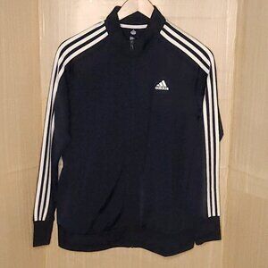 Adidas Women's Plus New Navy Blue Full Zip Jacket 1X